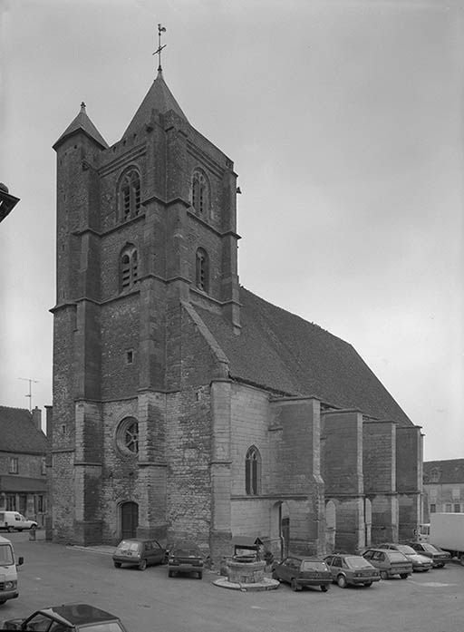 Façade et élévation droite.