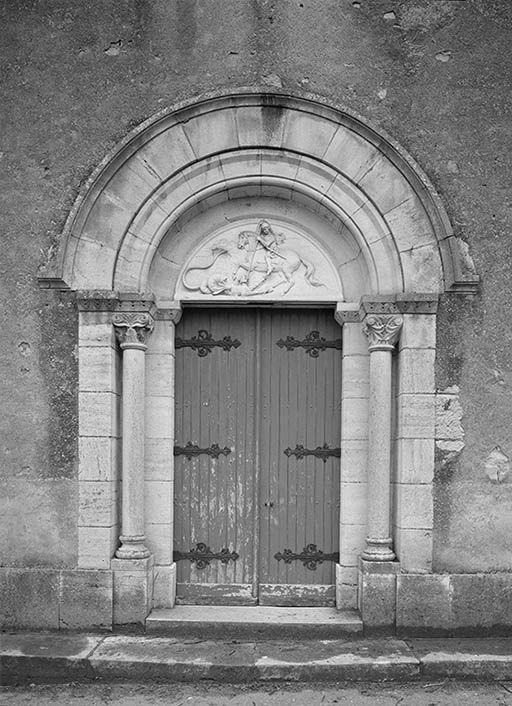 Église paroissiale Saint-Georges (paysages du canal du Nivernais)