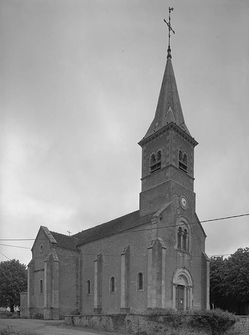 Façade et élévation gauche.