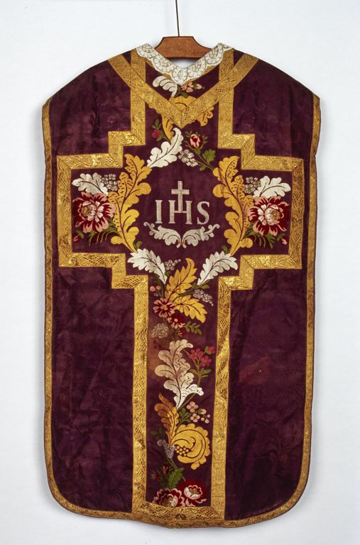 Chasuble : vue d'ensemble.