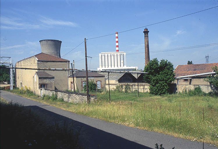 Le site des Ateliers de Constructions mécaniques Aillot vu depuis la rue des Prés.