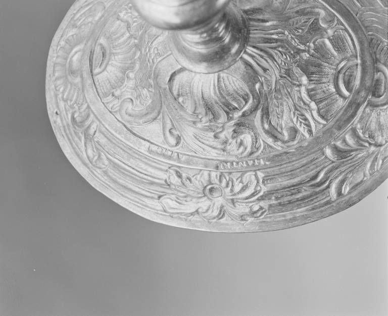 Détail de la marque d'auteur