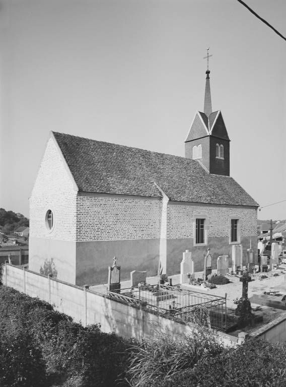 Elévation gauche et chevet