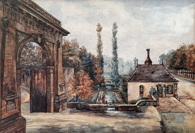 La porte Saint-Nicolas 1838.