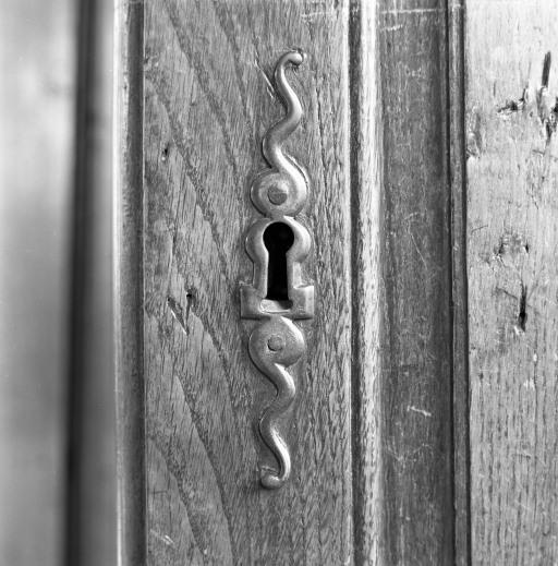 Détail : entrée de serrure.