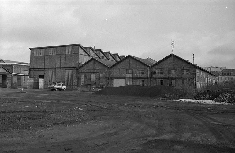 Chaudronnerie vue de l'Ouest.