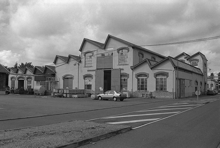Fonderie (construite en 1928), vue du Sud Est.