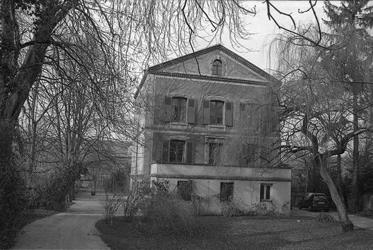 Logement du secrétaire général, construit vers 1870-75 : vue d'ensemble.