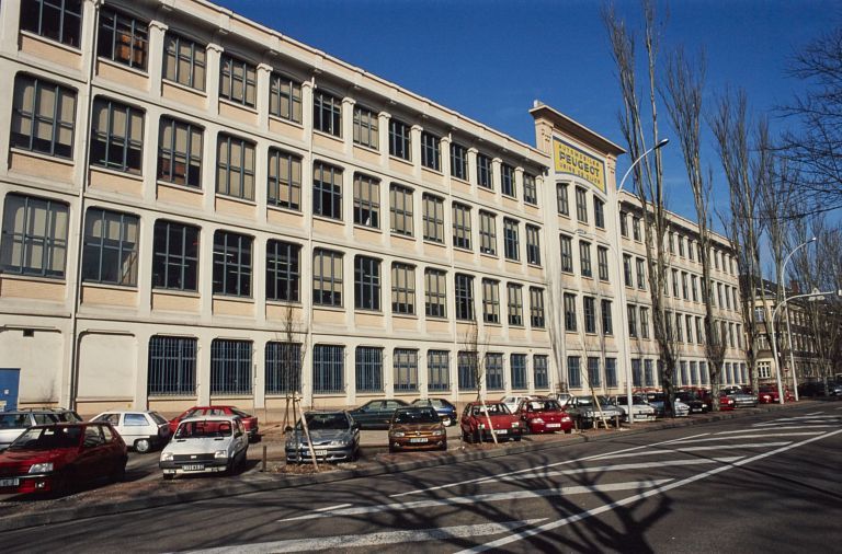 élévation du corps de bâtiment sur le boulevard Voltaire