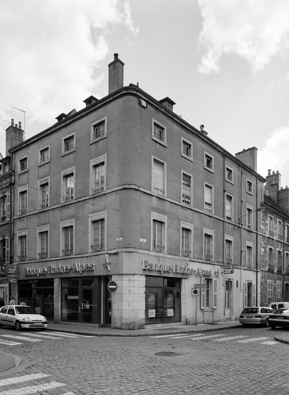 Maison 02 rue de Lorraine, construite après 1841 (voir partie illustration du dossier Rue des Tonneliers)