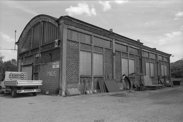Ancien hangar des locomotives.