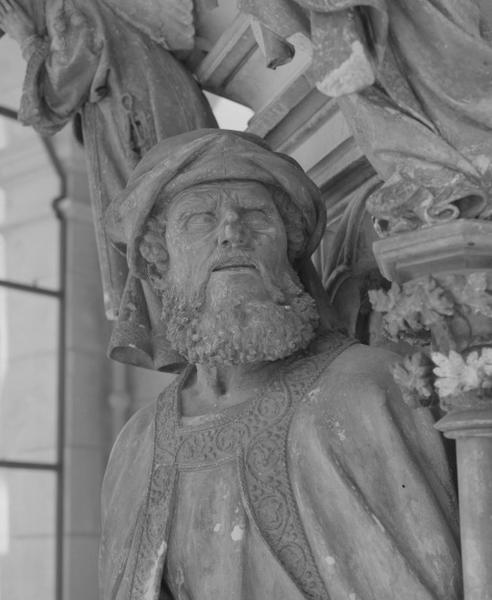 Détail du visage de Daniel.