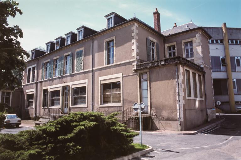 Bâtiment de biologie, façade postérieure.