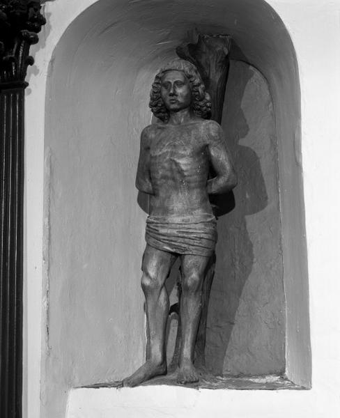 Statue : saint Sébastien