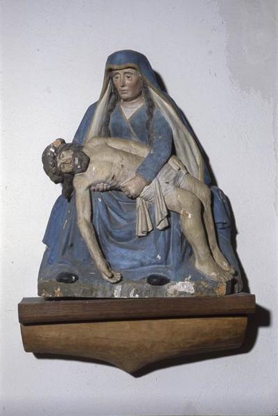 Groupe sculpté : Vierge de Pitié