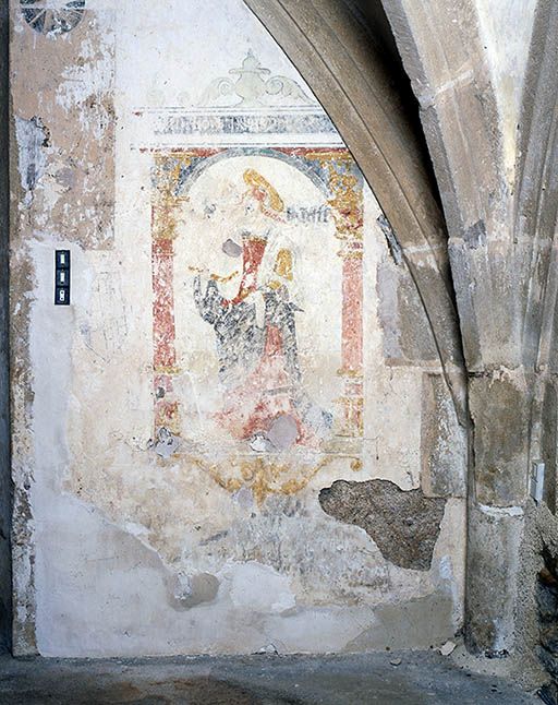 Vue de détail de la partie gauche du décor