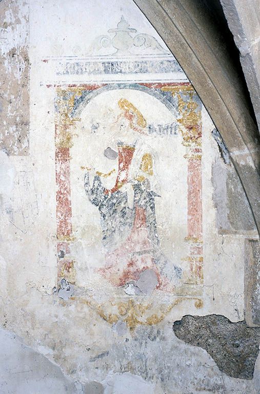 Vue de détail de la partie droite du décor