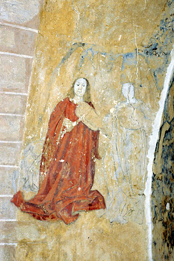 Anges musiciens, après dégagement et restauration