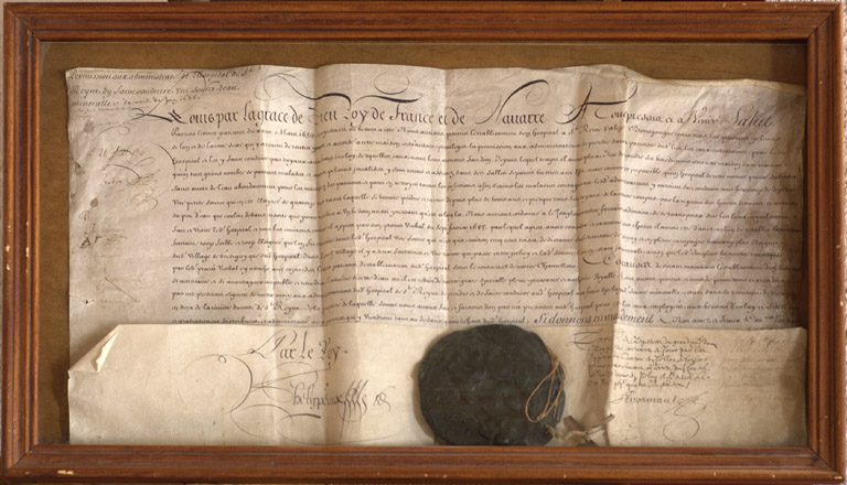 Manuscrit daté 1686.