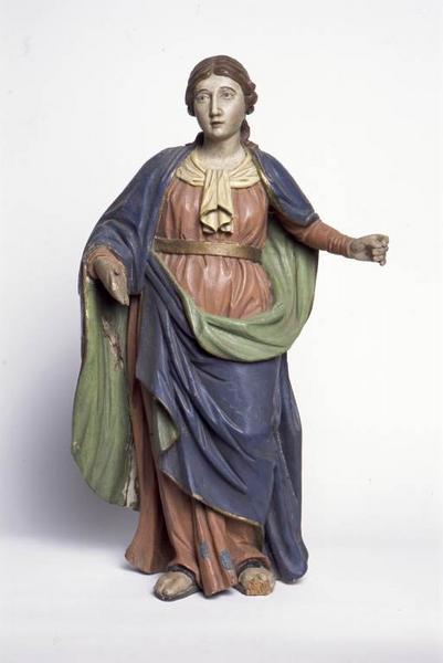 Statue : sainte Marguerite (?)