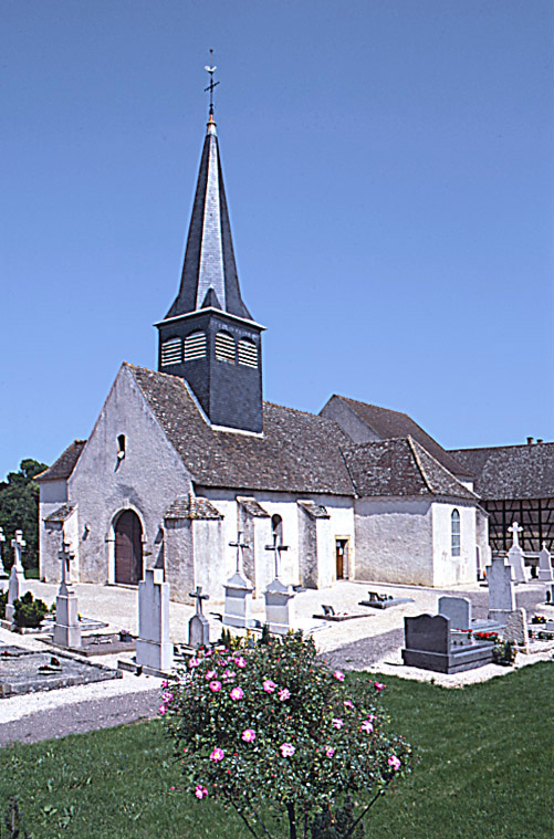 Façade et élévation droite.