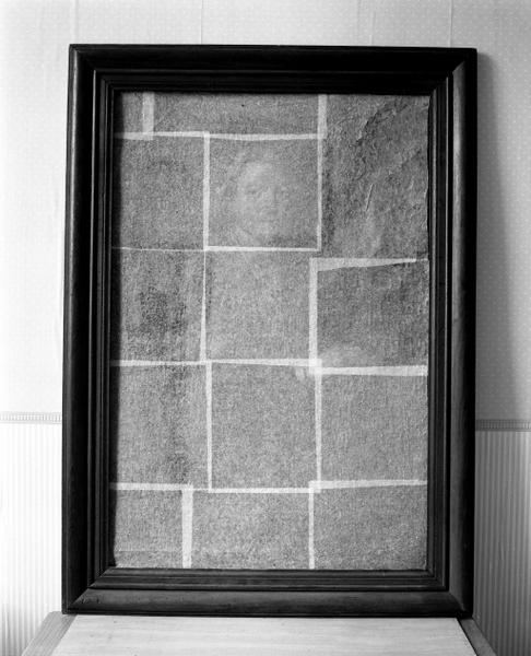 Tableau : portrait du curé Jean Lebault