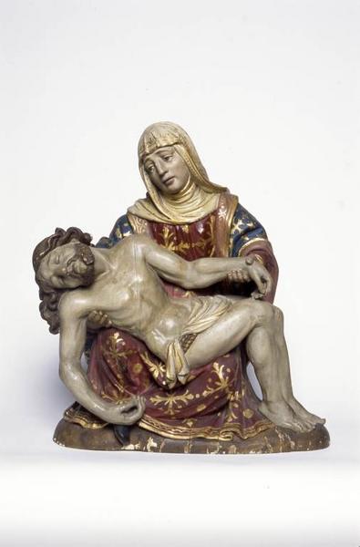 Groupe sculpté : Vierge de Pitié