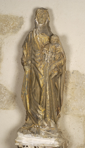 Vue d'ensemble de la statue seule.