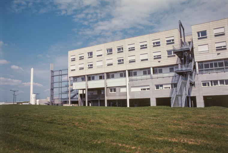 Façade postérieure, partie gauche.