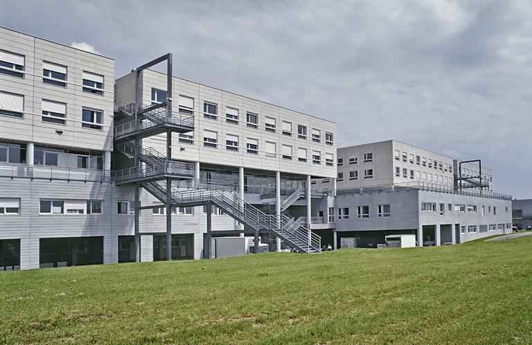 Façade postérieure, partie droite.