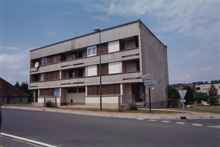 Logement du personnel, façade.
