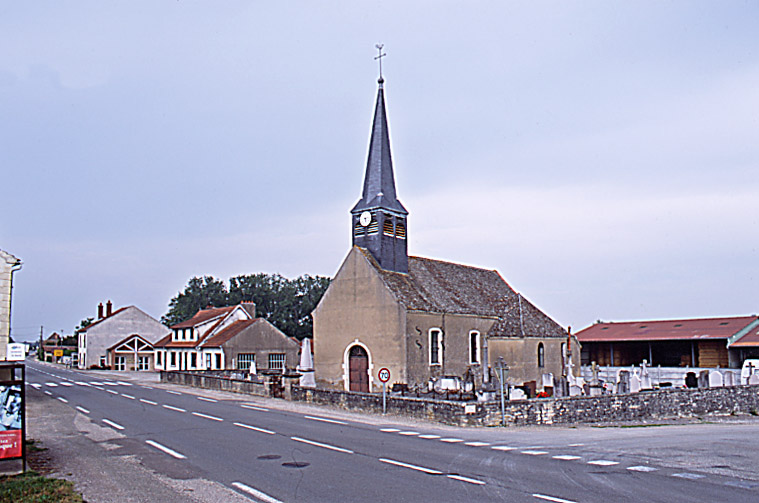 Façade et élévation droite.