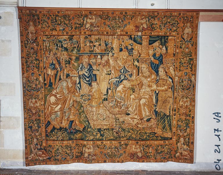 Pièce n°2 : Moïse enfant foulant la couronne de Pharaon.