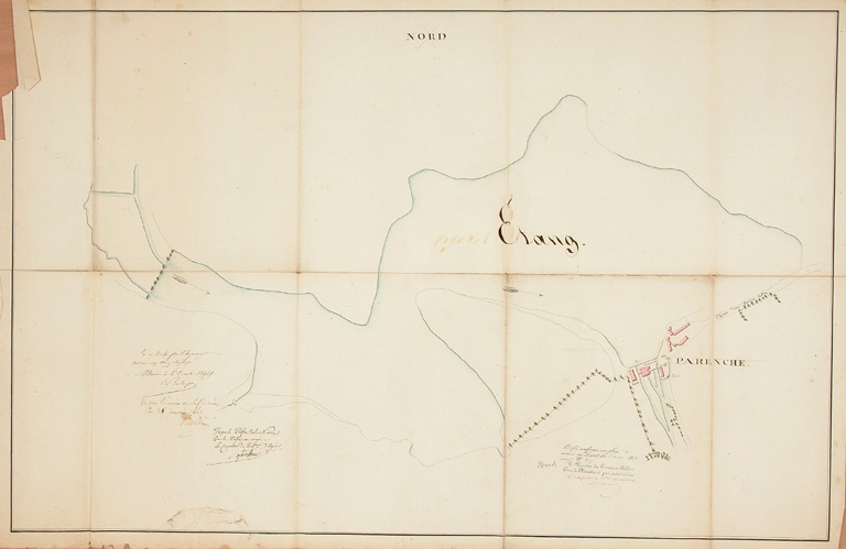 Plan de l'étang.