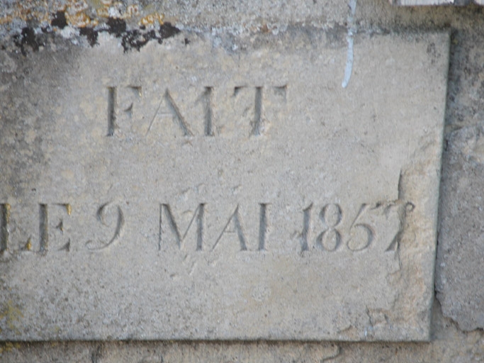 Date de la modification de la forge en moulin.