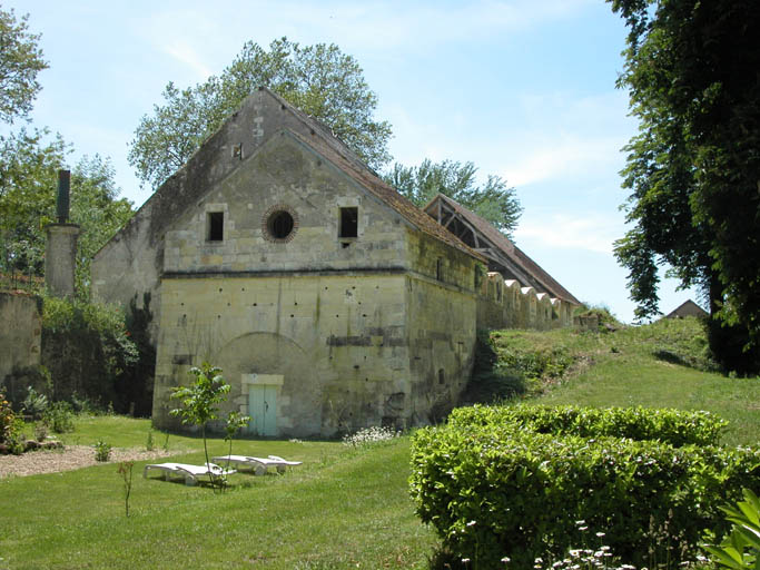 Vue par l'avant du bâtiment du fourneau.