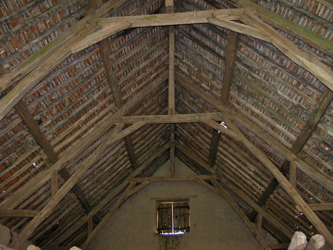 Détail de la charpente.
