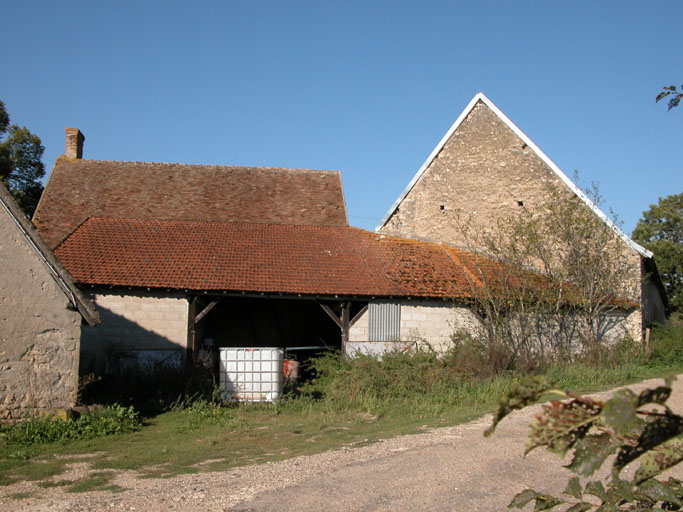 Détail du corps de ferme.