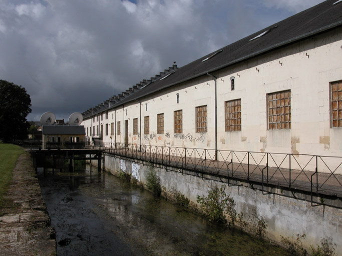 Vue générale des bâtiments de la Fonderie de Canons.