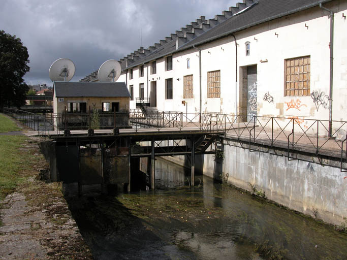 Vue générale des bâtiments de la Fonderie de Canons.