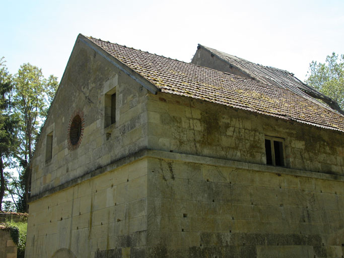 Détail du haut fourneau.