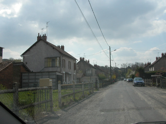 Cité ouvrière d'Imphy construite vers 1910.
