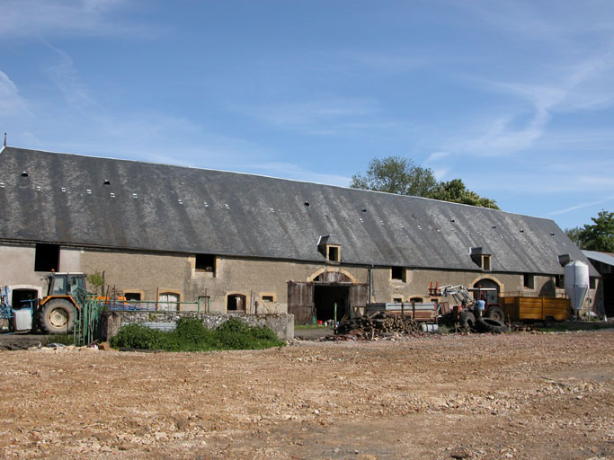 Vue de la grange.