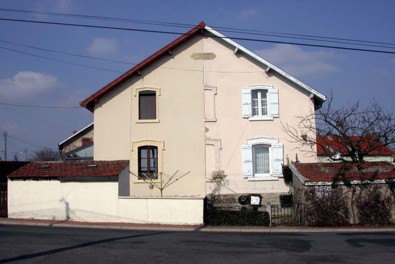 pignon d'une maison jumelée