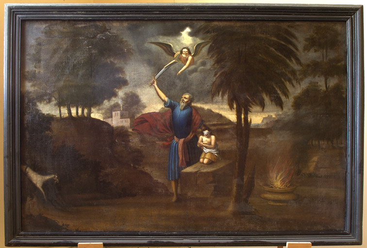 Tableau : Sacrifice d'Abraham