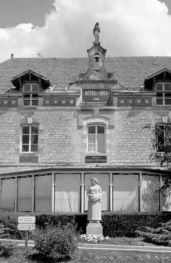 Façade antérieure, pavillon Prieur Petitjean.