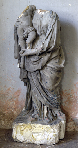 Statue : Vierge à l'Enfant