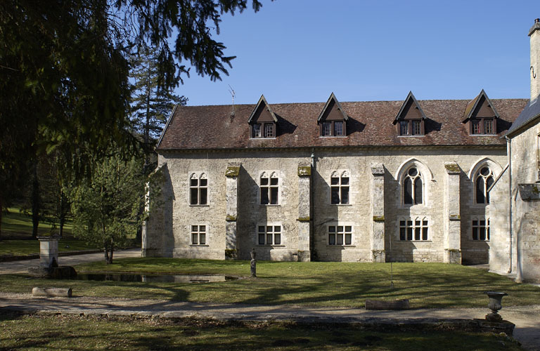 Bâtiment du réfectoire : élévation ouest.