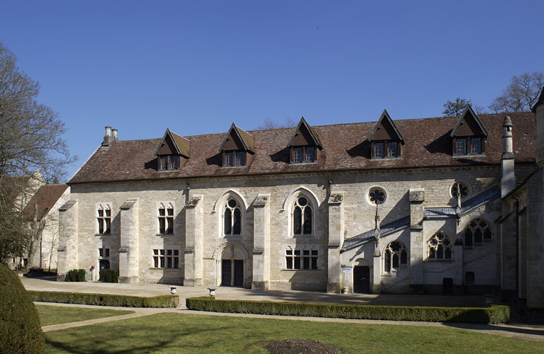 Bâtiment du réfectoire : élévation ouest.