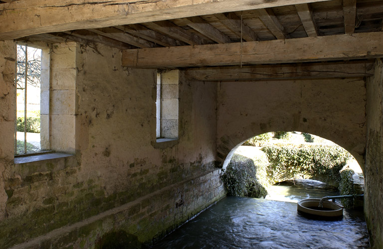 Ancien moulin à eau : bief.